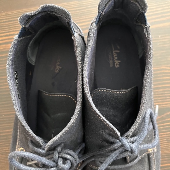 Clarks Mens Suede Leather Ankle Boots main image 4